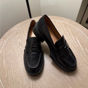 TRENDING 2026 Coach Black Leather Mules